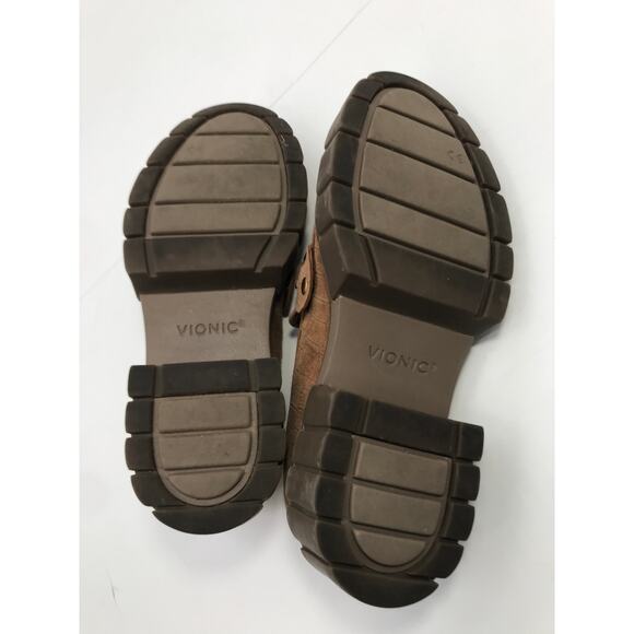 Vionic Brown Chunky Sole Sneakers - Picture 10 of 11